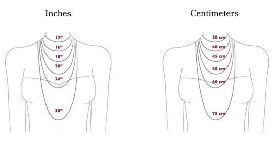 Necklace Size Guide